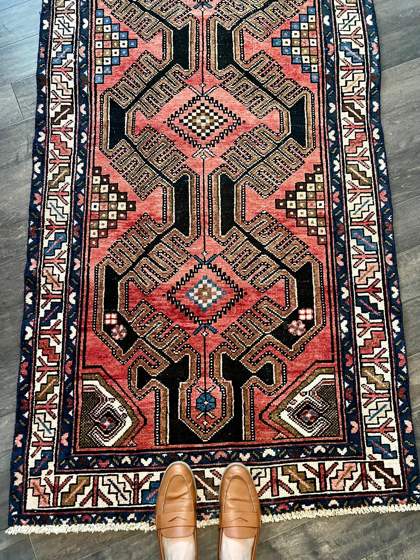 Vintage Rug #77 - 3'3" x 9'11" (reserved for Amy)