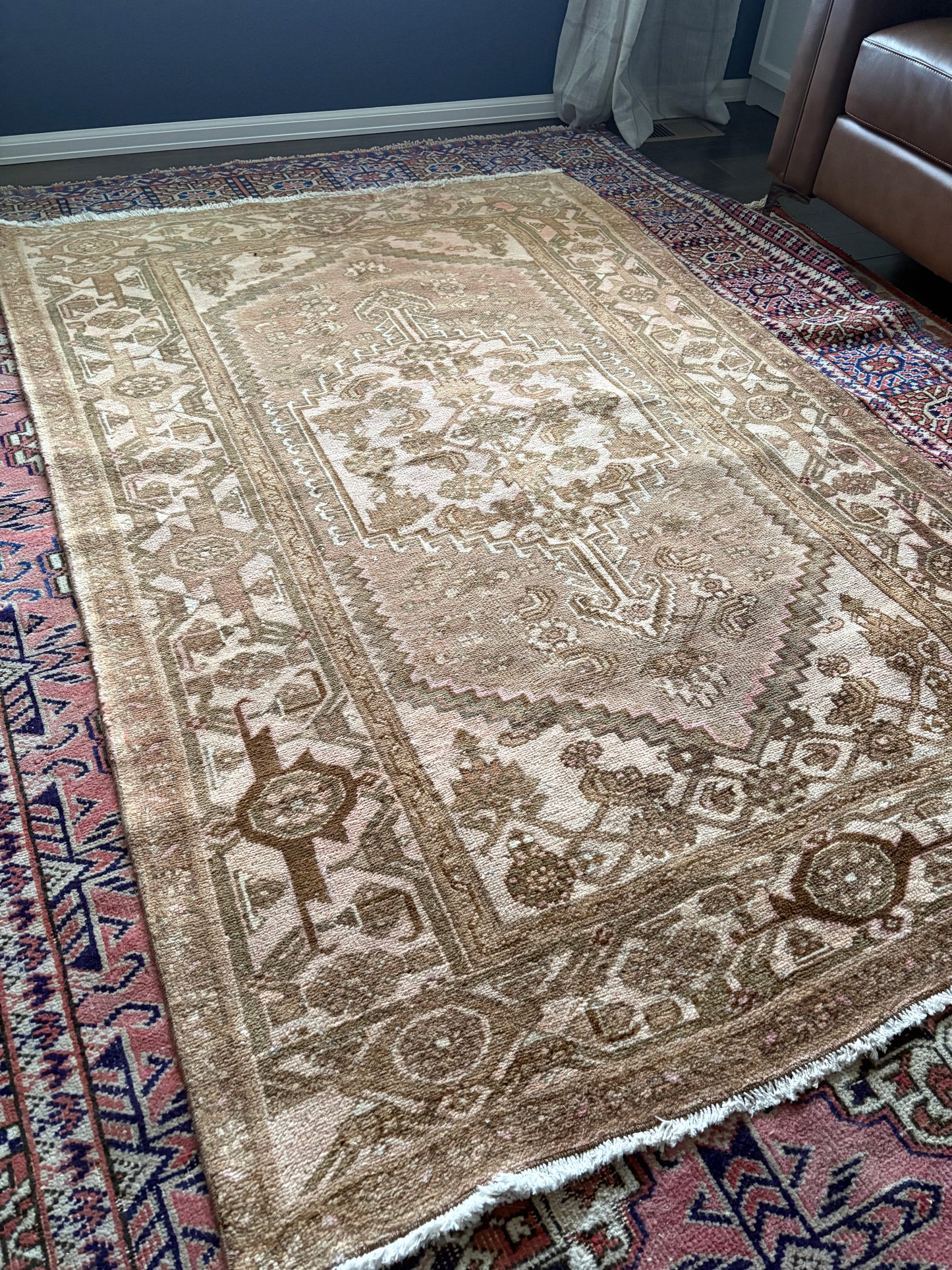 Vintage Rug #146 - 6'10" x 4'6" (Presale for Nicole)
