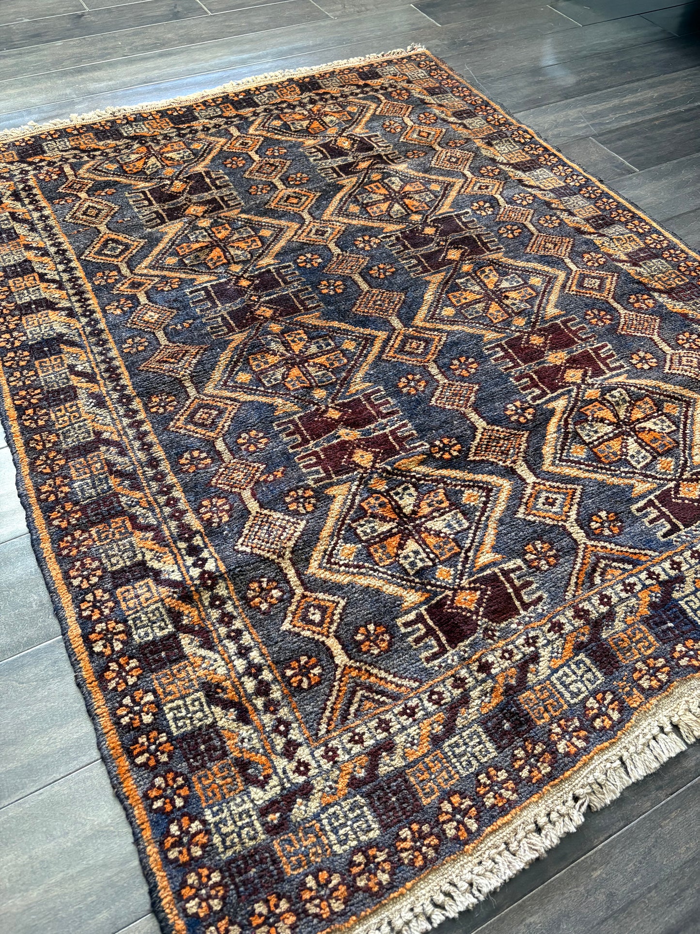 Vintage Rug #155 - 3'2" x 4'2.5"