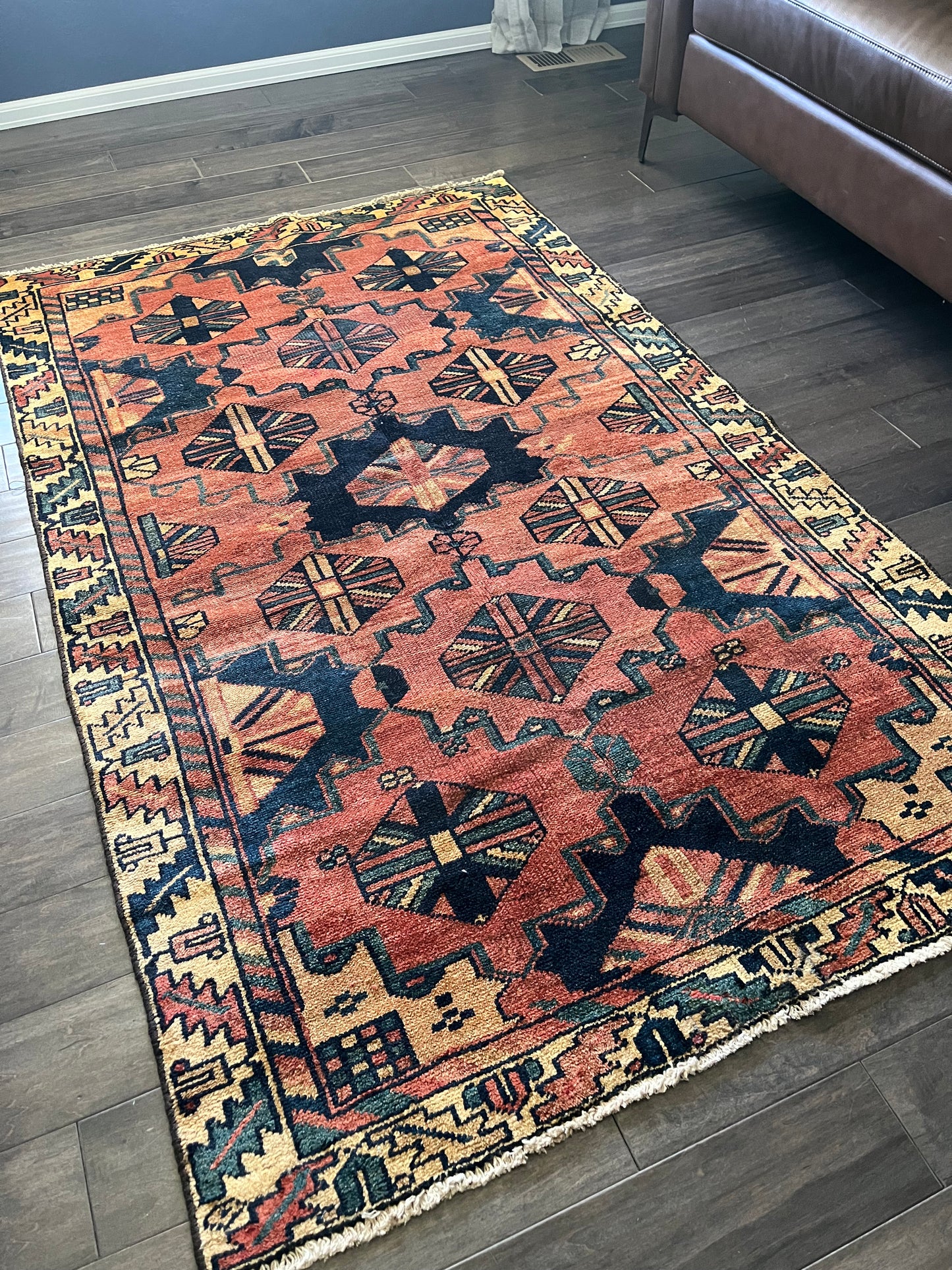 Vintage Rug #105 - 6'3" x 3'10.5"