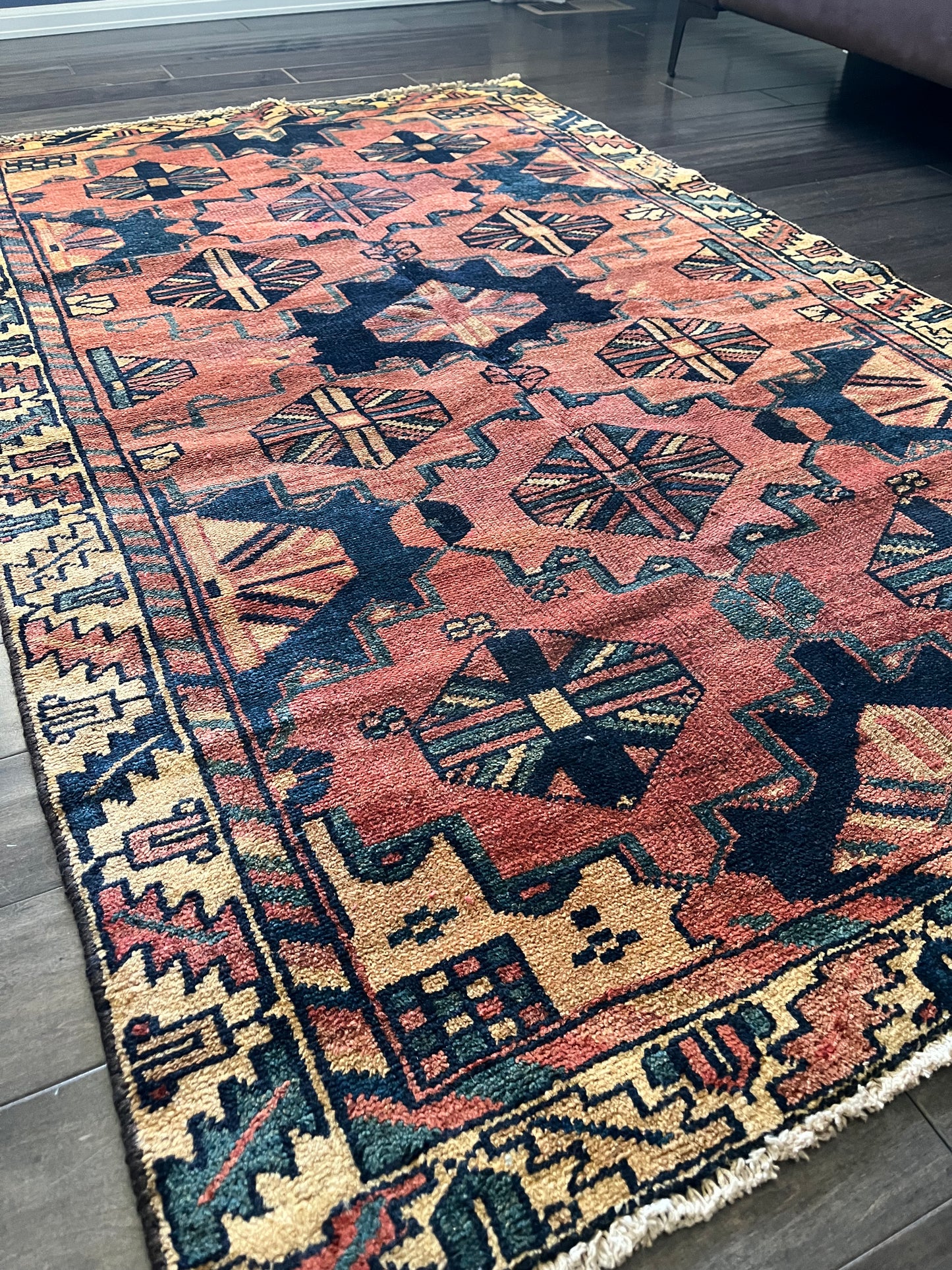 Vintage Rug #105 - 6'3" x 3'10.5"