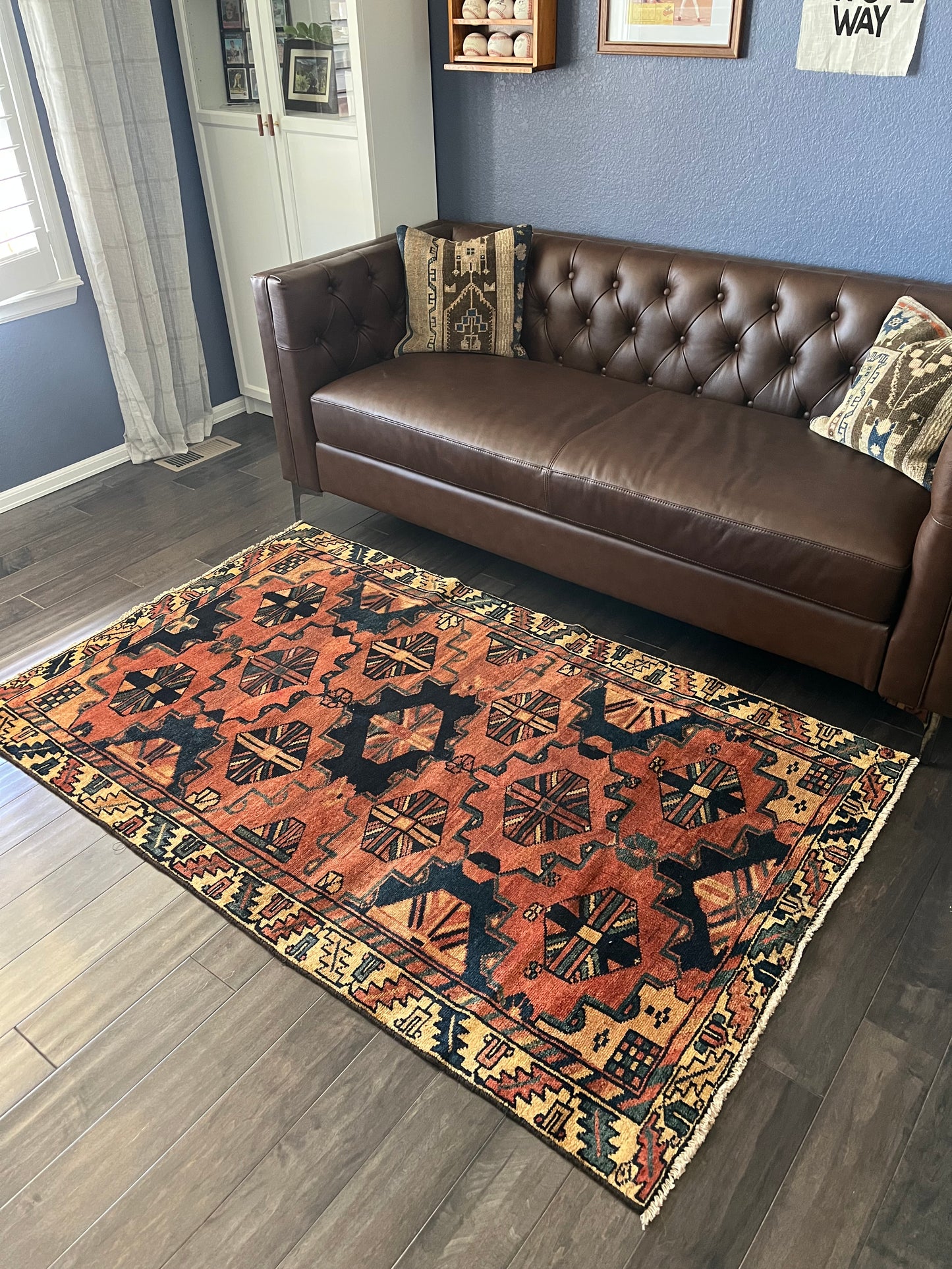 Vintage Rug #105 - 6'3" x 3'10.5"