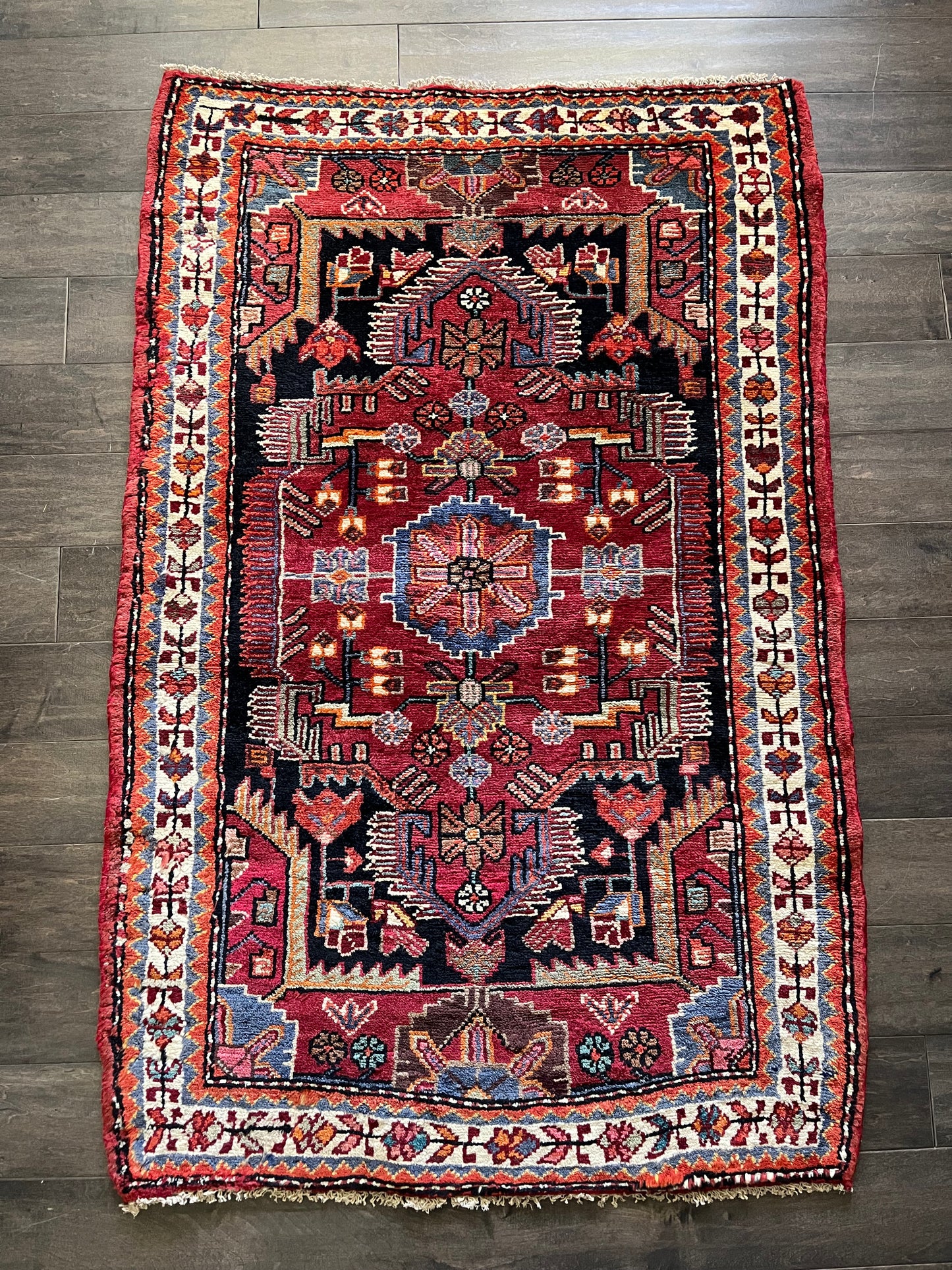 Vintage Rug #100 - 4'9" x 3'0"