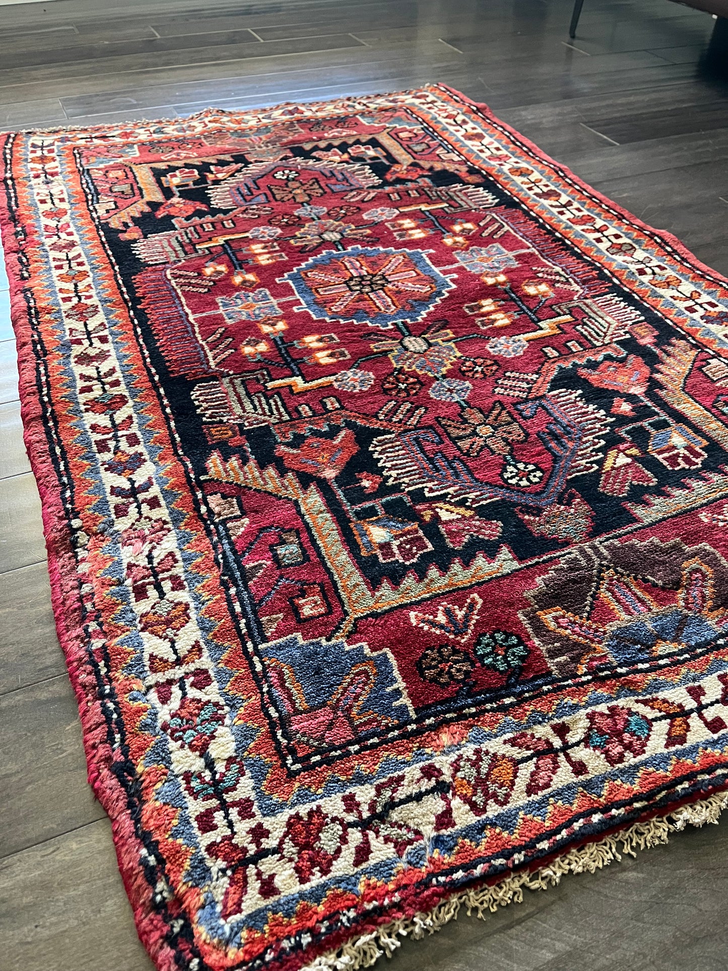 Vintage Rug #100 - 4'9" x 3'0"