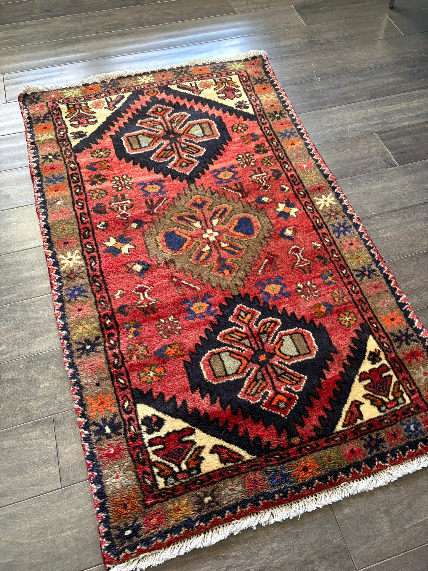 Vintage Rug #172 - 3'11" x 2'4"