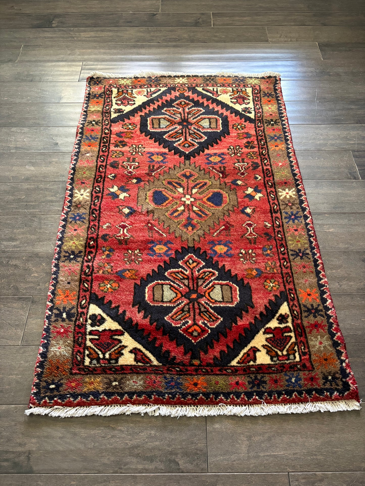 Vintage Rug #172 - 3'11" x 2'4"