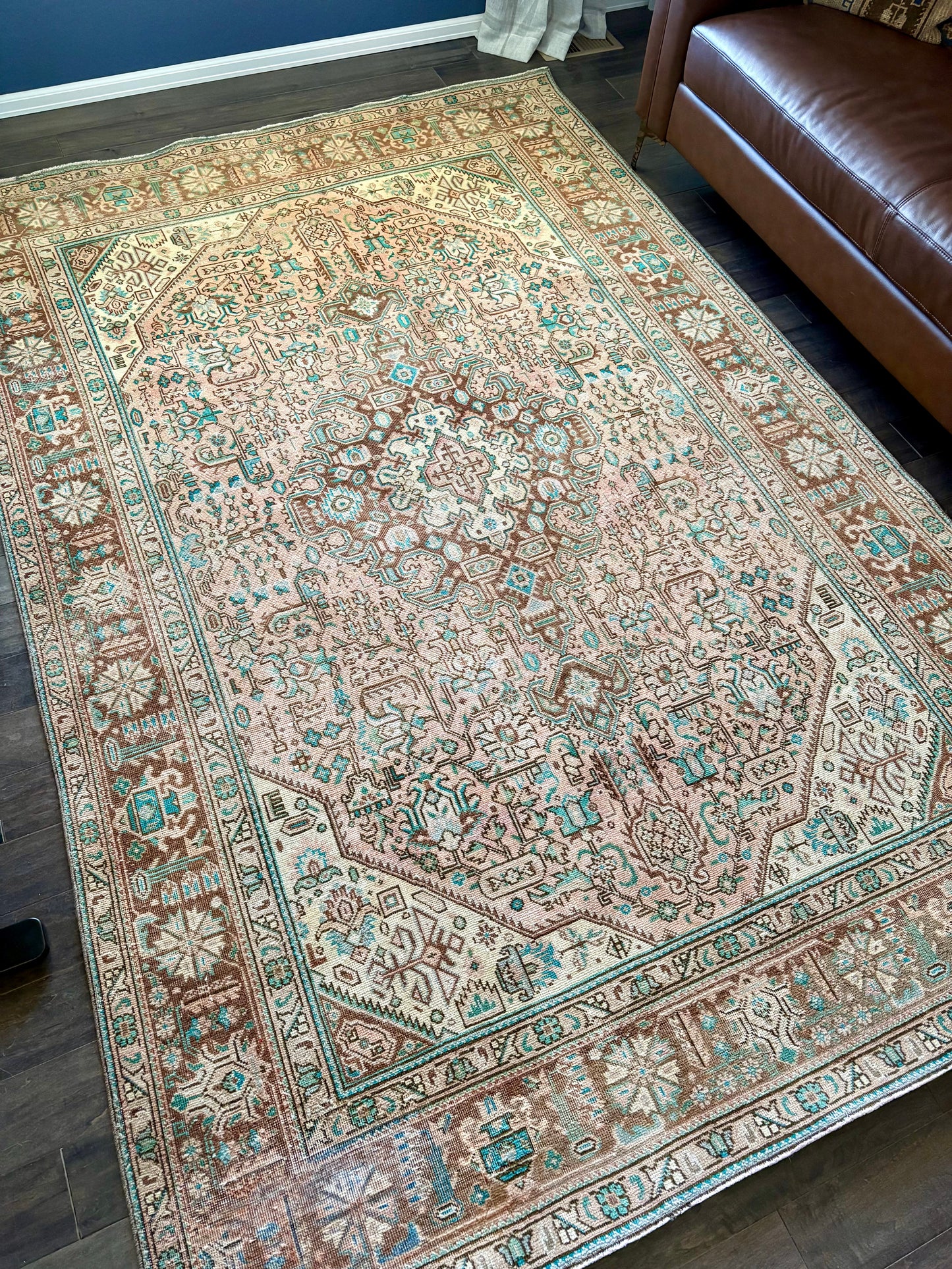 Vintage Rug #164 - 6'3.5" x 9'5"