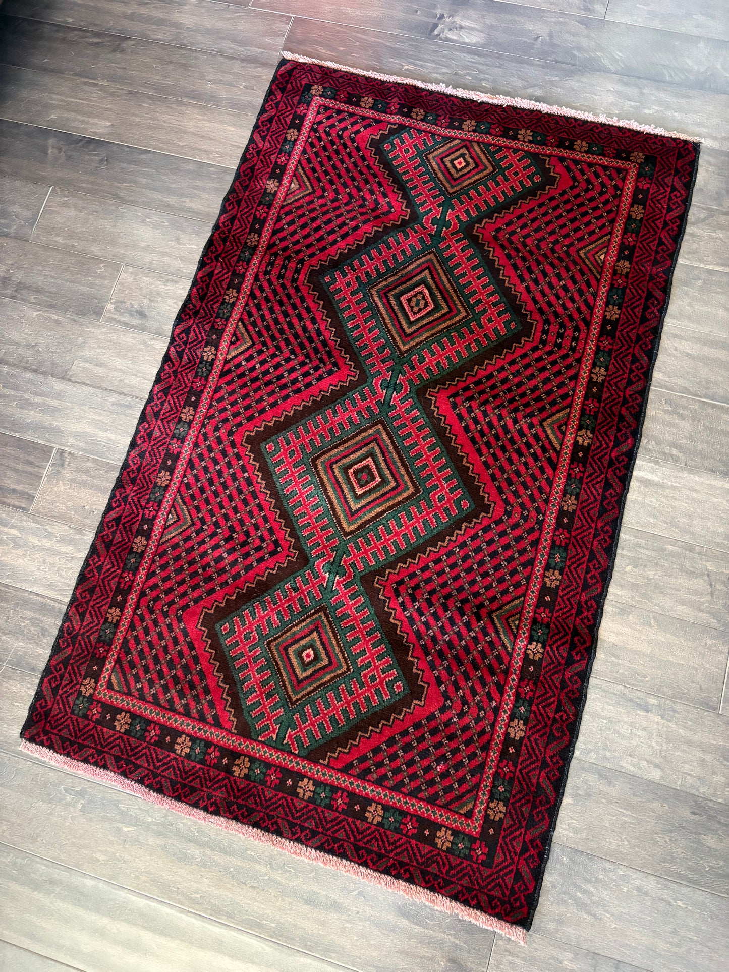 Vintage Rug #178 - 4'7" x 2'9"