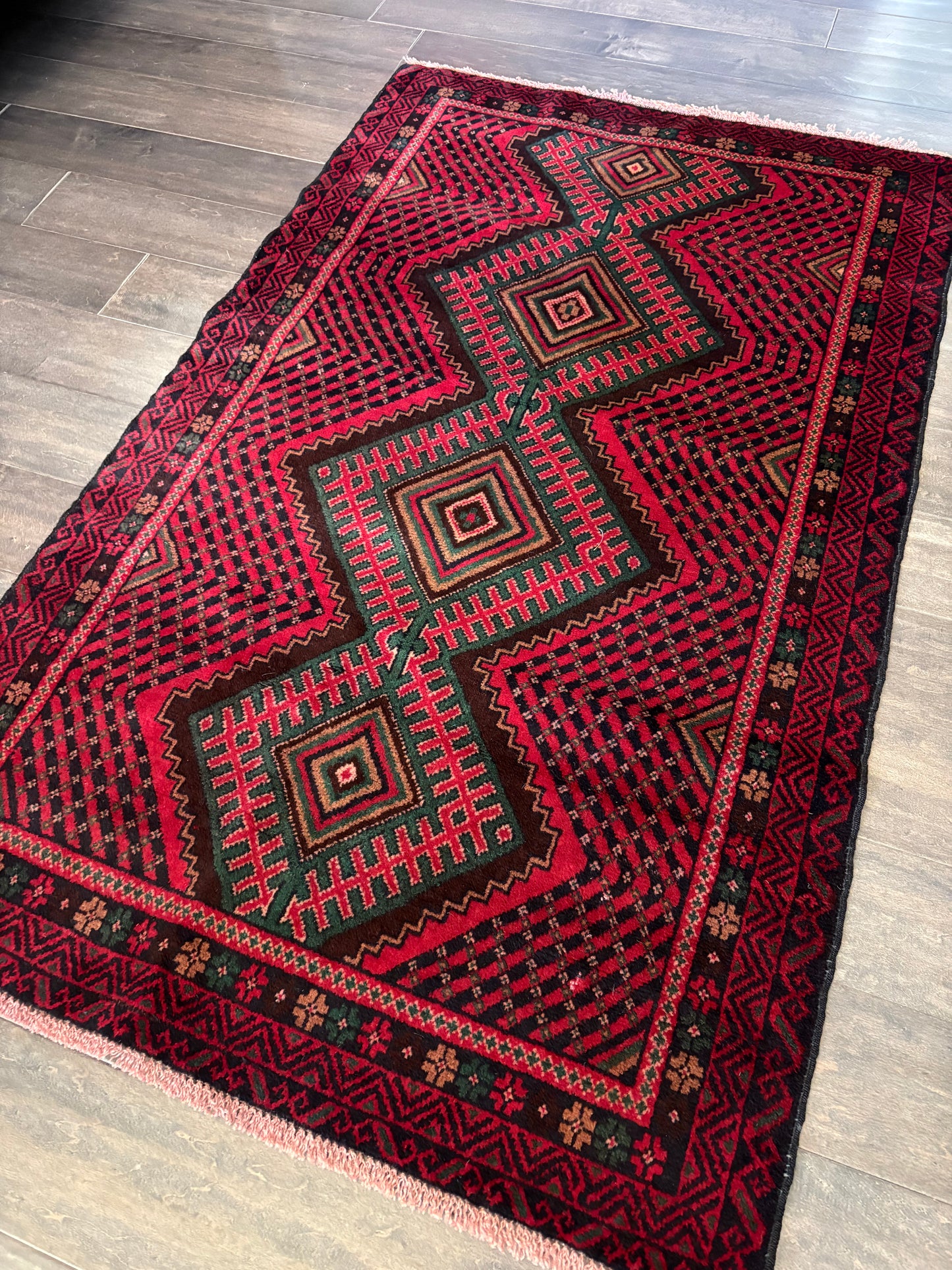 Vintage Rug #178 - 4'7" x 2'9"
