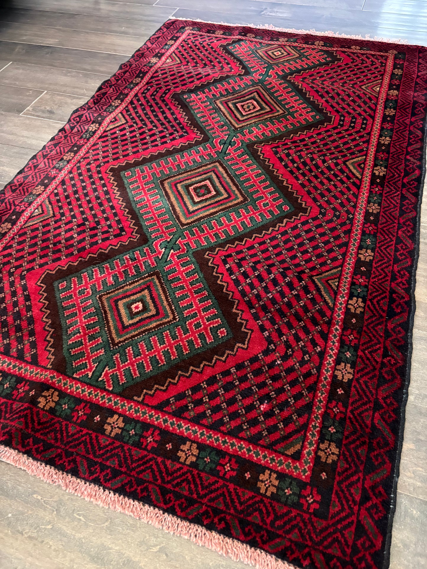 Vintage Rug #178 - 4'7" x 2'9"