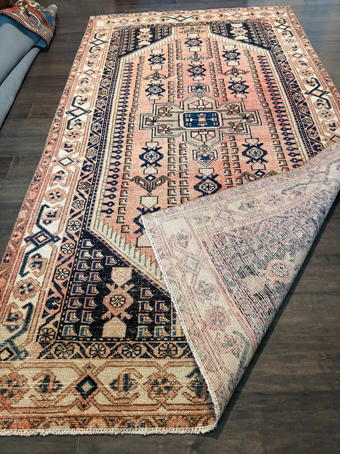 Vintage Rug #177 - 7'7" x 4'2" (Presale for Amy)