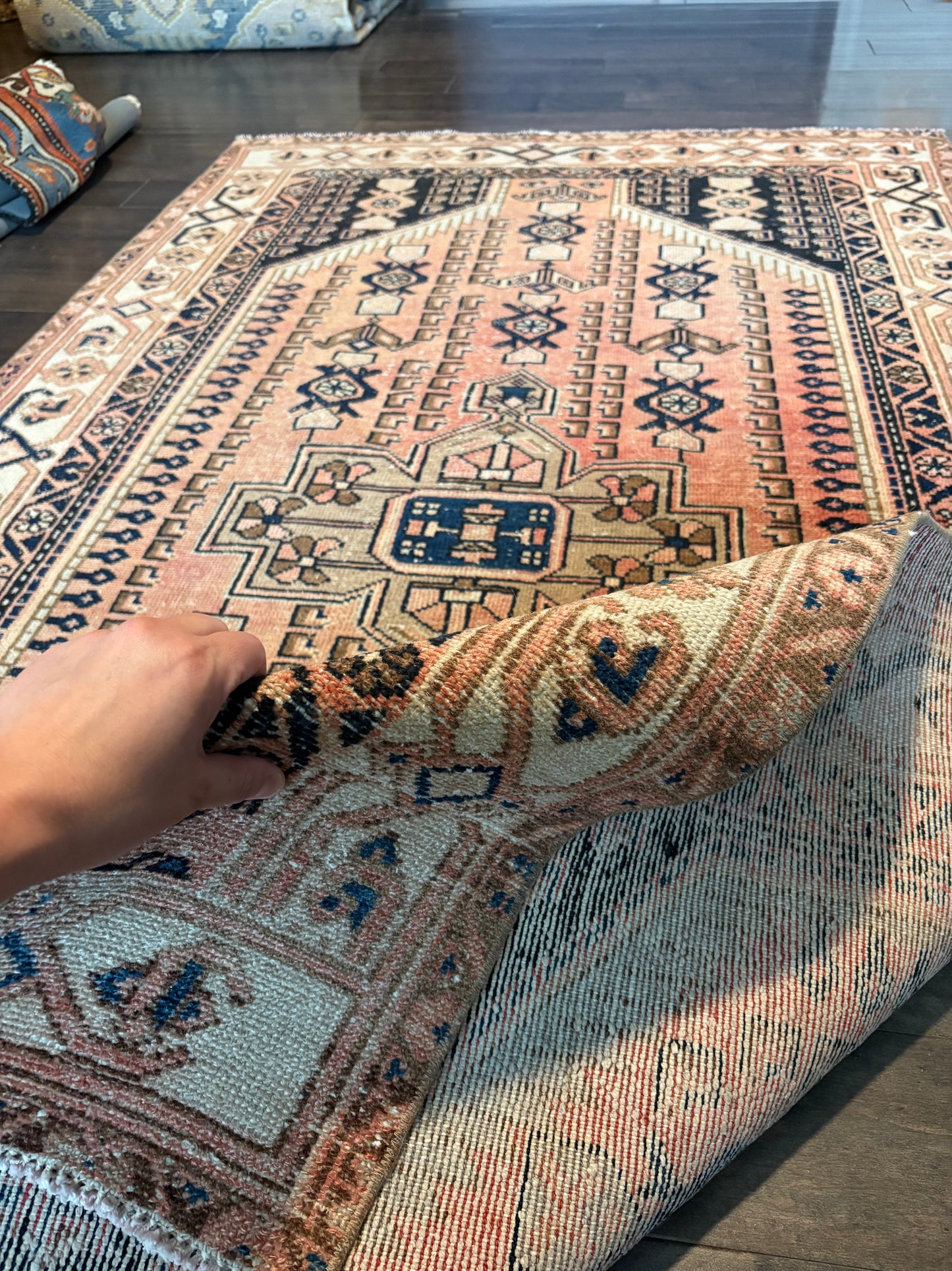 Vintage Rug #177 - 7'7" x 4'2" (Presale for Amy)